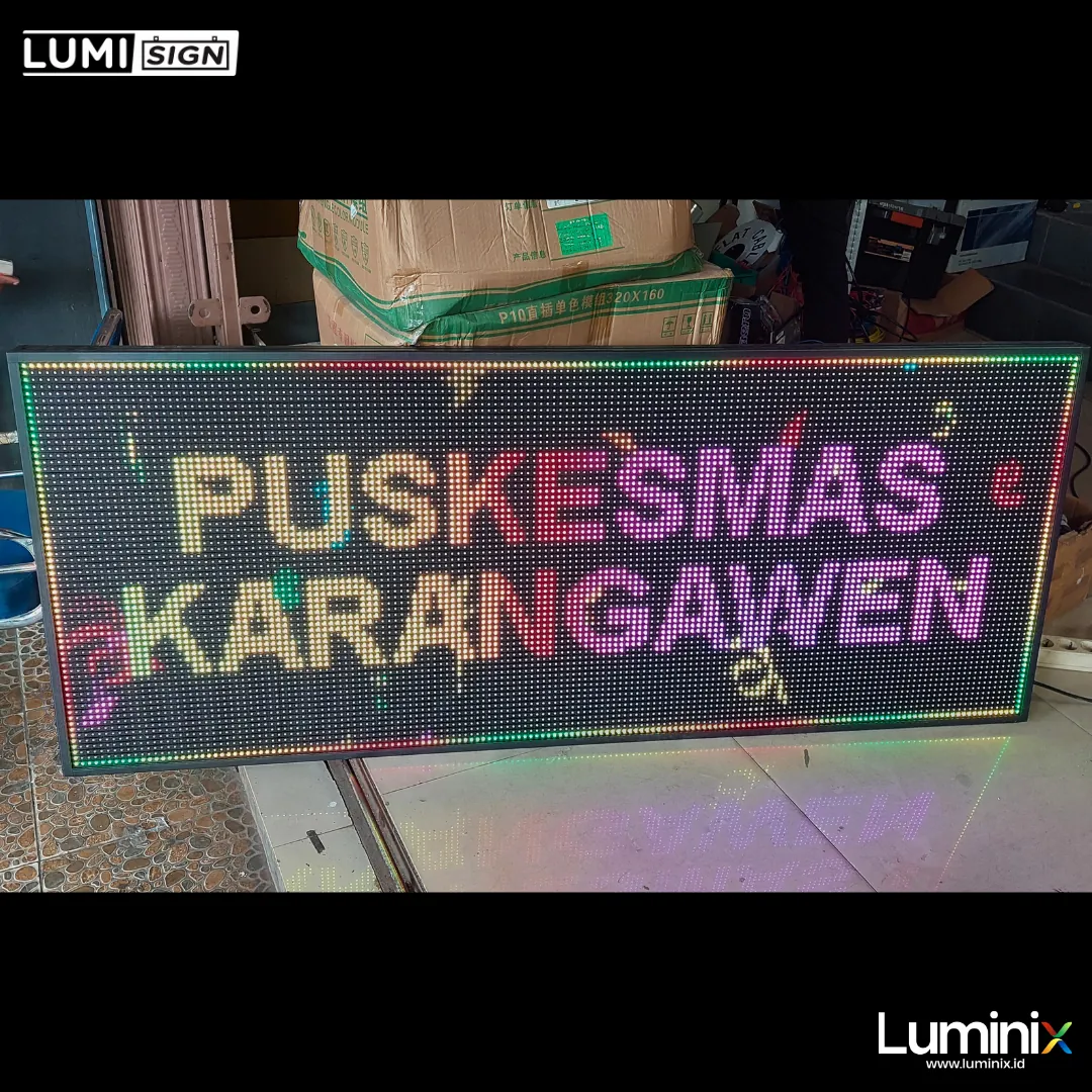 Huruf timbul Puskesmas Karangawen