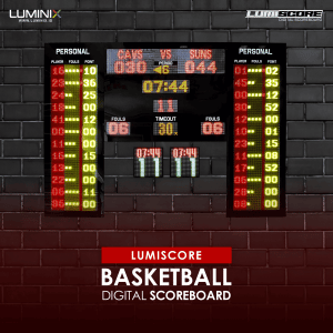 Scoreboard Digital Basketball LB-3323B + Shotclock