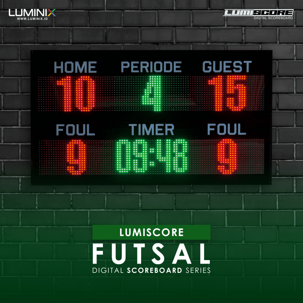 Scoreboard Digital Futsal Lf-1006 